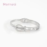 ราคา Motta Stainless Bangle กำไลข้อมือสแตนเลส เรียบ เท่ห์ มีเสน่ห์ (41107844097)