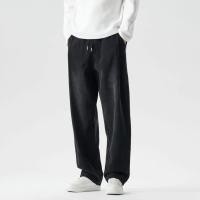 ราคา กางเกงยีนส์ทรงคลาสสิกสำหรับผู้ชาย ดีไซน์ลายทแยง พิมพ์แบบล้างสี มีซับในจากขนแกะ ใส่ง่ายสบาย (46551556908)