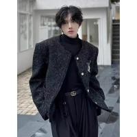 ราคา เสื้อแจ็คเก็ตสั้นแฟชั่นลำลองสำหรับผู้ชาย สไตล์หรูหรา (42568898182)