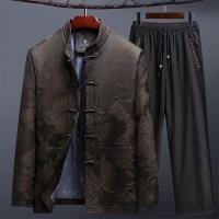 ราคา ชุดเสื้อแจ็คเก็ตสำหรับผู้ชาย ดีไซน์จีน จงซาน สไตล์สูท ของขวัญพิเศษสำหรับคุณปู่ในวันเกิด (41326366439)