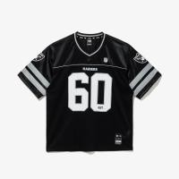 ราคา New Era เสื้อยืดแขนสั้นรุ่น Los Angeles Raiders Korea Jersey Black Jersey (52250584073)