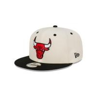 ราคา New Era หมวกรุ่น Chicago Bulls 2 Tone Black Visor Chrome White 9Fifty Cap (26743300638)