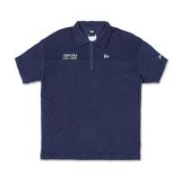 ราคา NEW ERA SPORTS CLUB TENNIS NAVY TERRY CLOTH ZIP POLO SHIRT 14148832 (25122326425)