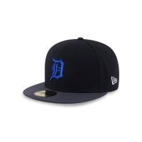 ราคา New Era หมวกรุ่น 59Fifty Pack Metallic Detroit Tigers Cooperstown 2 Tone Graphite Visor Black 59Fifty Cap (50950516667)