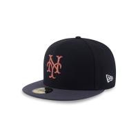 ราคา New Era หมวกรุ่น 59Fifty Pack Metallic New York Giant Cooperstown 2 Tone Graphite Visor Black 59Fifty Cap (49050541477)