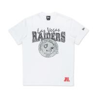 ราคา New Era เสื้อยืดแขนสั้นรุ่น Las Vegas Raiders NFL Helmet White Short Sleeve T Shirt (27635514083)