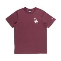 ราคา New Era เสื้อยืดแขนสั้นรุ่น Los Angeles Dodgers Color Era Maroon Red Short Sleeve T Shirt (44409536457)