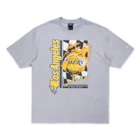 ราคา New Era เสื้อยืดแขนสั้นรุ่น Los Angeles Lakers Nba Flame Graphic Dolphin Gray Oversized Short Sleeve T Shirt (44252748465)