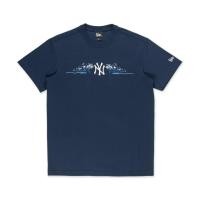 ราคา New Era เสื้อยืดแขนสั้นรุ่น 59Fifty Pack Tonal Wave New York Yankees Oceanside Blue Short Sleeve T Shirt (42002991643)