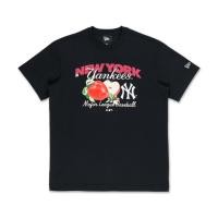 ราคา New Era เสื้อยืดแขนสั้นรุ่น New York Yankees Harvest Merch Black Short Sleeve T Shirt (27738245263)