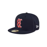 ราคา New Era หมวกรุ่น Boston Red Sox Upside Down Logo Navy 59Fifty Cap (43426395465)
