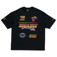 ราคา New Era เสื้อยืดแขนสั้นรุ่น Miami Heat Nba Racing Black Oversized Short Sleeve T Shirt (41871646158)