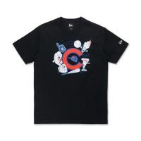 ราคา New Era เสื้อยืดแขนสั้นรุ่น MLB Chicago Cubs Black Short Sleeve T Shirt (29235353197)