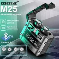 ราคา TWS M25 Fone หูฟังบลูทูธหูฟังไร้สายบลูทูธหูฟังตัดเสียงรบกวนพร้อมหูฟังไมโครโฟนสำหรับ (28161693667)