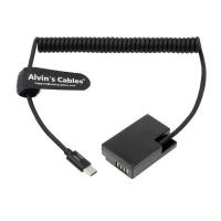 ราคา LP E17 Dummy แบตเตอรี่ USB C PD สายไฟอะแดปเตอร์ขดสําหรับ Canon EOS R8 R10 (40708901614)