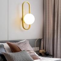 ราคา แสงหรูหรามินิมอลโคมไฟติดผนังห้องนั่งเล่นที่ทันสมัยห้องนอนข้างเตียงพื้นหลังผนังบันไดทางเดินแสง (43664975709)