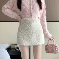 ราคา กระโปรงทรงเอยาวสูงสไตล์เกาหลีสำหรับหน้าหนาว 251119 (51351713772)