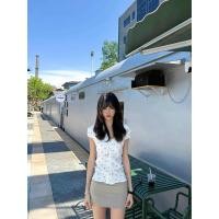 ราคา เสื้อเชิ้ตแขนสั้นลายจุดสไตล์เกาหลีสำหรับผู้หญิง ใหม่ สไตล์ฤดูร้อน 250722 (41159405746)