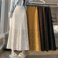 ราคา กระโปรงเอวสูงสำหรับผู้หญิง ดีไซน์หางปลาน่ารัก เหมาะกับฤดูหนาว 251110 (41076262913)