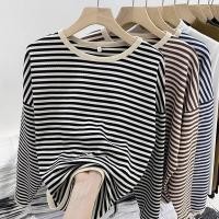 ราคา เสื้อยืดแขนยาวคอกลมสำหรับผู้หญิง ไซส์ใหญ่ สบายๆ ในฤดูใบไม้ร่วง 250811 (41062248196)