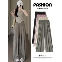 ราคา กางเกงขากว้าง เอวสูง ทรงหลวม แฟชั่นฤดูร้อน สําหรับผู้หญิง (21080107687)