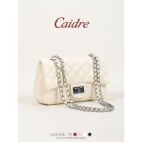 ราคา Caidre Diamond Chain Bag กระเป๋าสะพายสตรี Messenger Bag Commuter Underarm Stray Bag (41250432915)