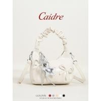 ราคา Caidre กระเป๋าเมฆจีบกระเป๋าถือพร็อพหญิงโบว์กระเป๋าสะพายข้าง (43707033708)