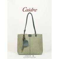 ราคา Caidre Cute Puppy Lemon Green Tote Bag Commuter Shoulder Armpit Bag (28731841693)