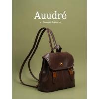 ราคา Auure Premium Texture Retro Backpack Women Mini Backpack School Bag (43165026014)