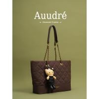 ราคา กระเป๋าสะพายข้างทรงทูต์ Auure ดีไซน์เพชร ความจุมาก สำหรับผู้หญิง (49350500619)