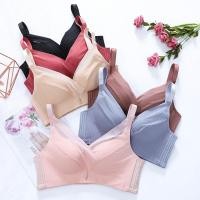 ราคา ส่งจากไทย เสื้อชั้นใน คัพA C ไร้โครงเหล็ก ฟองหนานุ่ม ดันทรงสวยคุณภาพสูงเสื้อชั้นในลูกไม้ลายเมเปิ้ล (22686365558)