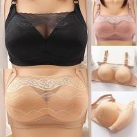 ราคา สินค้าใหม่ส่งเร็ว มี3สี บรา3D สาวคัพใหญ่BและC ไซส์บราเต็มคัพ Full Cup เสื้อในไร้โครงฟองบาง ลูกไม้เซ็กซี่ (19086213150)