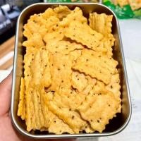 ราคา หลังจากกินหนึ่งชิ้นอีกชิ้น บิสกิตกรอบเบา อังกัส เทริยากิ รสเนื้อเค็มหอมบางกรอบของว่างสบายๆ20251113 (43176358071)