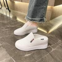 ราคา ผู้หญิงลื่นบนแฟลตหนารองเท้าแตะชายหาดผู้หญิงรองเท้าแตะแบนความสูงรองเท้าแตะรองเท้า (29813420182)