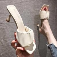 ราคา รองเท้าส้นสูง รองเท้าแตะสุภาพสตรีแฟชั่น รองเท้าแตะหูหนีบ รองเท้าแตะโรมันหวาน (29030863464)