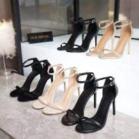 ราคา รองเท้าส้นสูง เปิดนิ้วเท้า แบบผูกเชือก สําหรับผู้หญิง (22487839921)