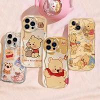 ราคา เคสโทรศัพท์มือถือ ลายหมีพูห์น่ารัก 3D สําหรับ Oppo A57 A18 A16 A12 A9 A5 A76 A31 A95 A7 A78 A15 A16s A74 A17 A92 A58 A38 A16K A96 A54 A5s A17K A77 A3s A33 A53 Reno 10 6 5 4F เคสขอบโค้ง (23461920110)