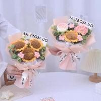 ราคา Long Storage Sunfower ช่อดอกไม้ประดิษฐ์ Handmade ดอกไม้ Simple Friend ของขวัญรับปริญญา (56401932758)