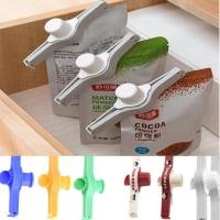 ราคา 4 3 2ชิ้นถุงปรุงรสซีลคลิปป้องกันการกระจัดกระจายถุงขนมคลิปหลายสีการเลือกอุปกรณ์ครัว (41826576141)