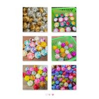 ราคา พร้อมส่ง เหรียญโปรยทานหลากสี โปรยทานตัวเปล่า ลูกส้ม (51750651420)
