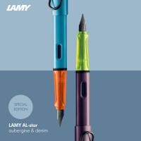 ราคา ปากกา LAMY AL star aubergine denim Special Edition (28584916522)