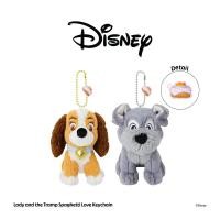 ราคา พวงกุญแจดิสนีย์ DISNEY Lady and the Tramp Love Spagetti Magnet Keychain (29143546055)