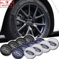 ราคา Ford 4 ชิ้น 56 มม สติ๊กเกอร์อลูมิเนียมติดตกแต่งล้อรถยนต์ สําหรับตกแต่งขอบล้อรถยนต์ สติกเกอร์โลโก้ Ranger Raptor Everest Fiesta Focus Mustang Escape Ecosport STI (18686443671)