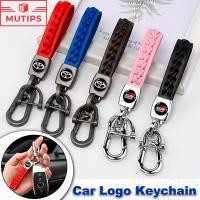 ราคา Toyota โลโก้รถพวงกุญแจหนังแฟชั่นสายรัดหัวเข็มขัดป้องกันการสูญหายแหวนกุญแจโลหะ สําหรับ Fortuner Camry Hilux Revo Yaris ATIV Yaris Cross Veloz Prius Innova Hiace (25394744481)