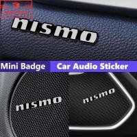 ราคา Nissan Nismo 4 ชิ้น ชุด รถ 3 มิติ โลหะอลูมิเนียม สติ๊กเกอร์ตกแต่งค สติ๊กเกอร์เครื่องเสียงรถยนต์ เหมาะสำหรับ Kicks 2022 Note Almera Terra Navara nismo xtrail t32 t33 March Teana Leaf Juke Sylphy (25802