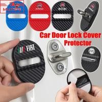 ราคา Fiat 4 ชิ้น ฝาครอบล็อคประตูรถยนต์ ป้องกันสนิม ตัวป้องกัน หัวเข็มขัดล็อคประตู การดูดซับแรงกระแทก Pad สำหรับ Uno Toro 500 Bravo Punto Palio Argo Stilo Strada Mobi (26691871024)