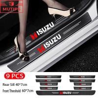 ราคา ISUZU 9 ชิ้น รถยนต์ ธรณีประตู คาร์บอนไฟเบอร์ กันน้ำ ป้องกันรอยขีดข่ว นคุณภาพสูง สติกเกอร์ กันรอยชายบันได Panther Elf Traga Dmax Mux Trooper MU7 TFR Crosswind Panther Sportivo (22052046852)