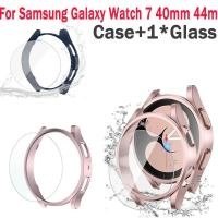 ราคา แก้ว กรณีสําหรับ Samsung galaxy Watch 7 40 มม 44 มม อุปกรณ์เสริม PC กรอบกันชนป้องกัน galaxy Watch FE ฝาครอบ (29805637502)