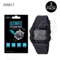 ราคา ฟิล์มใสนาฬิกาข้อมือสำหรับ Casio W 800 H 1av 3 ชิ้น (2873096968)