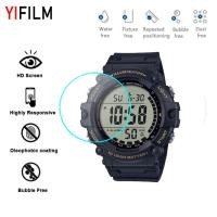 ราคา Yifilm ฟิล์มกระจกนิรภัยกันรอยหน้าจอ HD สําหรับ Casio LWS 1200H Casio AE 1500 AE1500 2 ชิ้น (18019688776)